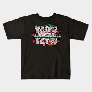 Tacos Before Vatos, Cinco De Mayo, Fiesta de cinco de mayo design, Funny Cinco de Mayo, Cinco de Mayo Party, Cinco de Mayo Gifts, Cinco de Mayo Gift, Kids T-Shirt